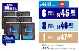 Makro Aro bolsa para basura oferta