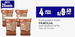 Makro Pamolsa contenedor kraft deli bioform nº15 oferta