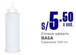 Makro Basa envase salsero oferta