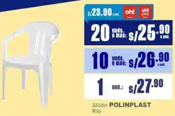 Makro Polinplast sillón río oferta