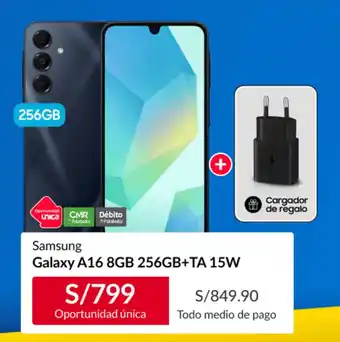 Sodimac Samsung Galaxy A16 oferta