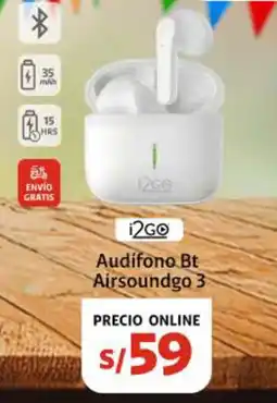 Claro Audífono Bt Airsoundgo 3 oferta