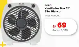 La Curacao Bord ventilador box 12" oferta