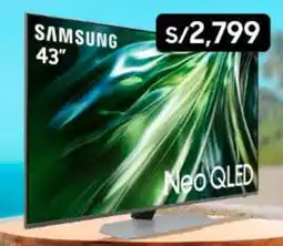 La Curacao Samsung 43" neo qled oferta