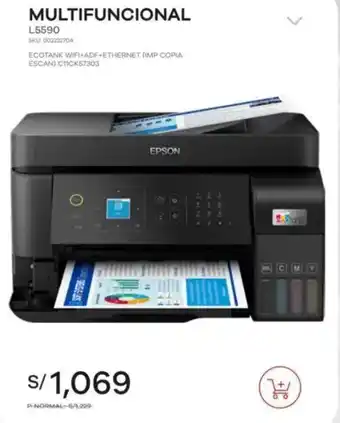 Estilos Epson multifuncional L5590 oferta