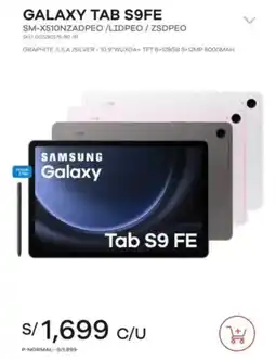 Estilos Samsung galaxy tab S9FE oferta