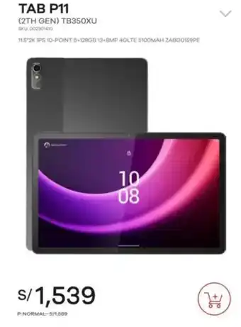 Estilos Lenovo tab p11 oferta