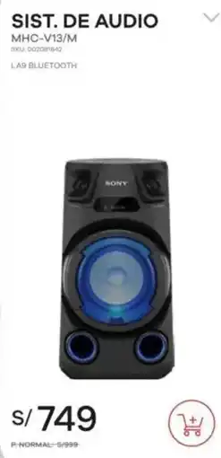 Estilos Sist. de audio oferta