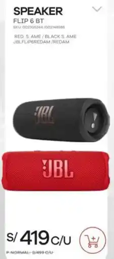 Estilos JBL Speaker FLIP 6 BT oferta