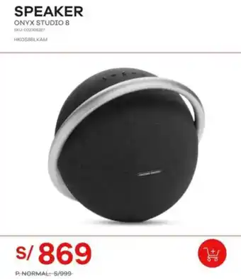 Estilos Speaker onyx studio 8 oferta