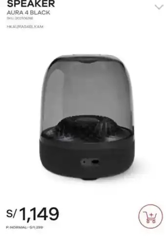 Estilos Speaker aura 4 black oferta