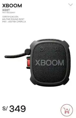 Estilos LG Xboom XG2T oferta