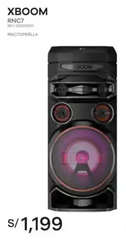 Estilos LG Xboom RNC7 oferta