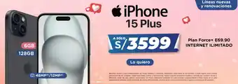 Sitel iPhone 15 Plus oferta