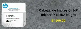 HP Hp cabezales de impression Inktank X4E75A Negro oferta