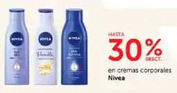 Wong Nivea en cremas corporales oferta