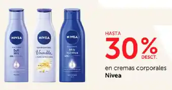 Wong Nivea en cremas corporales oferta