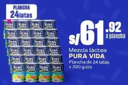 Makro Pura vida mezcla láctea oferta