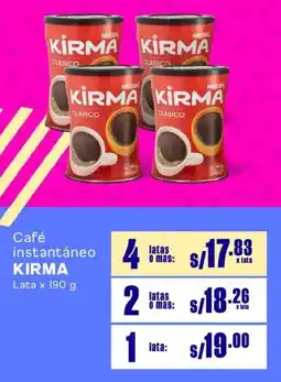 Makro Kirma café instantáneo oferta