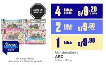 Makro Aro marshmallows oferta