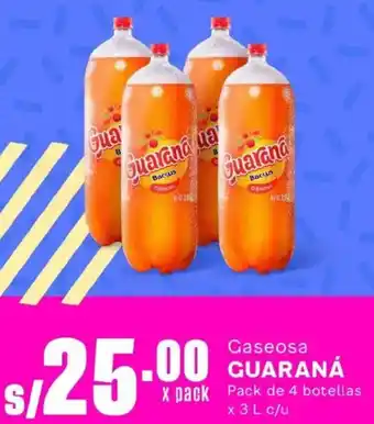 Makro Guaraná gaseosa oferta