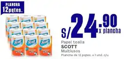 Makro Scott papel toalla multiusos oferta