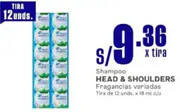 Makro Head & shoulders shampoo oferta