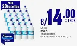 Makro M&k lejía tradicional oferta