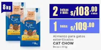 Makro Cat chow alimento para gatos esterilizados oferta