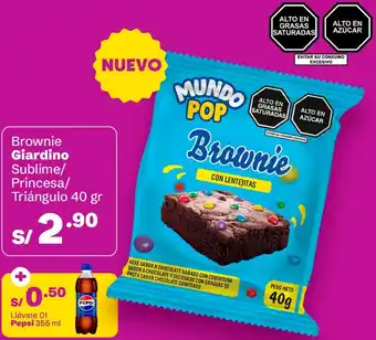 Tambo Giardino brownie oferta