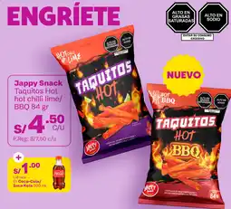 Tambo Jappy snack taquitos hot oferta