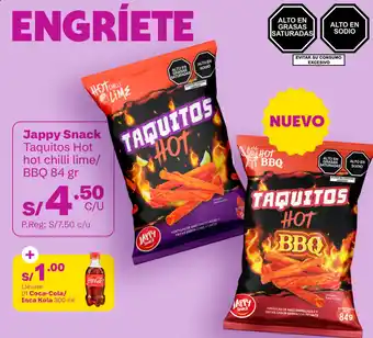 Tambo Jappy snack taquitos hot oferta