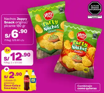 Tambo Jappy snack nachos original/ picante oferta