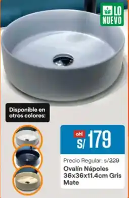 Promart Ovalín nápoles oferta