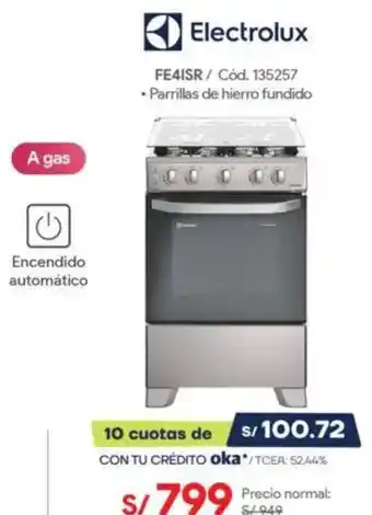 Hiraoka Electrolux FE4ISR oferta