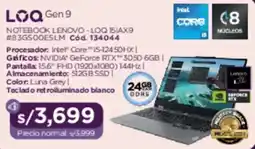 Hiraoka Lenovo loq gen9 notebook oferta