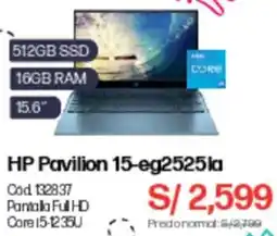 Hiraoka HP Pavilion 15-eg2525la oferta