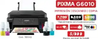 Hiraoka Pixma G6010 oferta