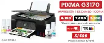 Hiraoka Pixma G3170 oferta