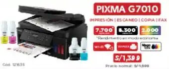 Hiraoka Pixma G7010 oferta