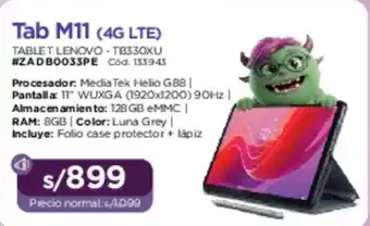 Hiraoka Lenovo Tab M11 oferta