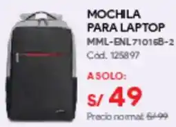 Hiraoka Mochila para laptop oferta