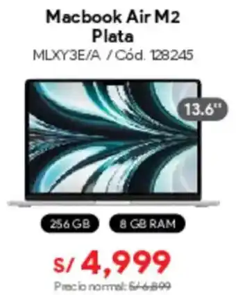 Hiraoka Macbook air m2 plata oferta