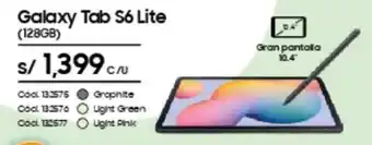 Hiraoka Galaxy Tab S6 Lite oferta