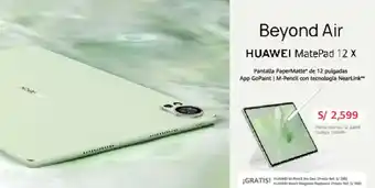 Hiraoka Beyond air huawei matepad 12 x oferta