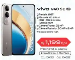 Hiraoka VIVO V40 SE oferta