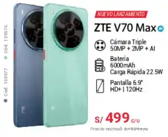 Hiraoka Zte V70 max oferta