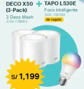 Hiraoka Deco x50 + tapo l530e oferta