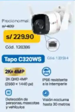 Hiraoka Tapo C320WS oferta