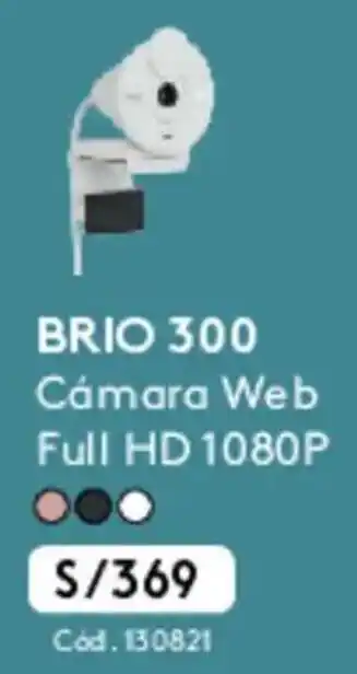 Hiraoka Brio 300 cámara web full hd 1080p oferta